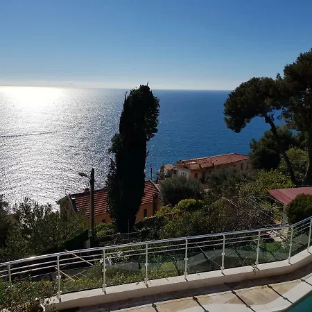 Vue Mer.Tranquilite.Cap D'Ail A 10 Mn De Monaco Exterior photo